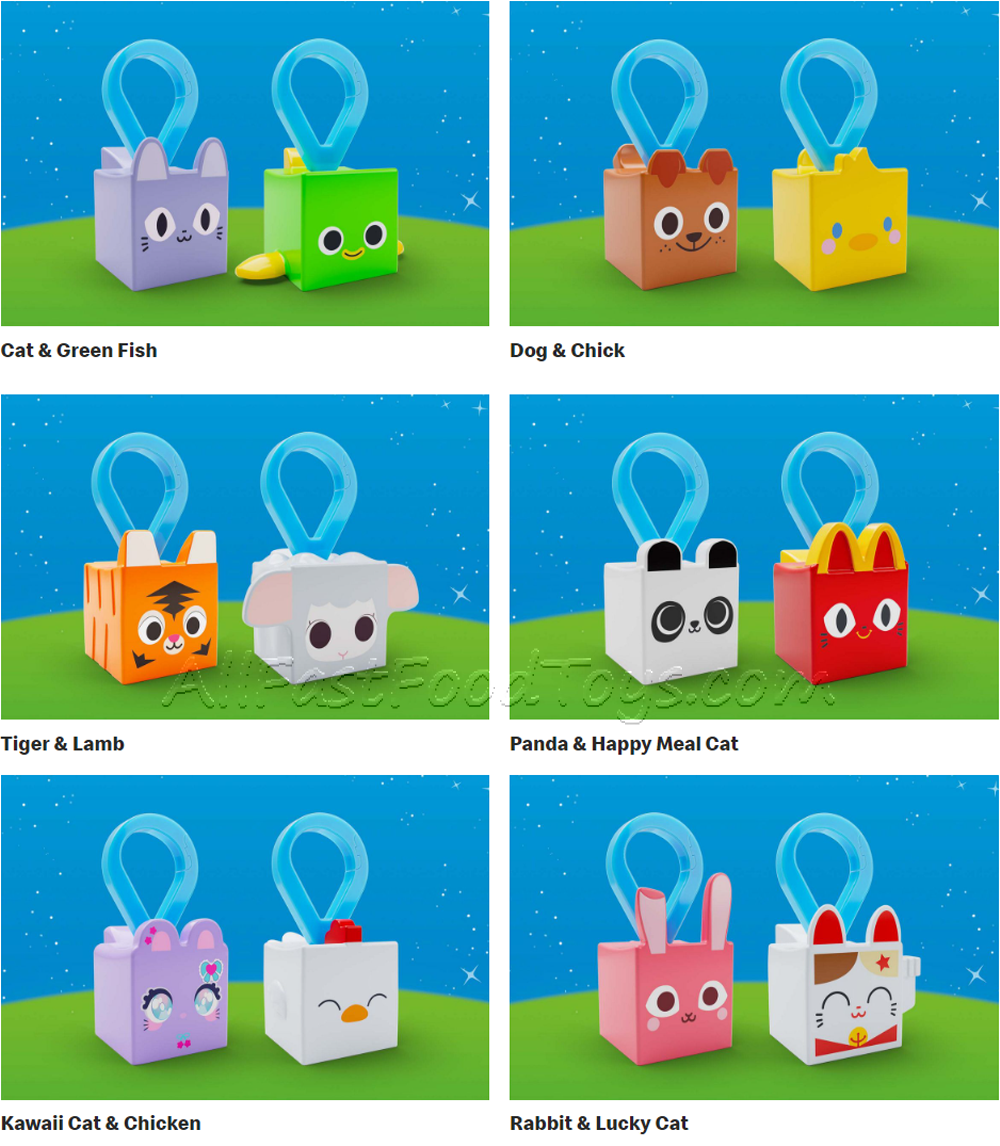 Next Toys After the June July 2024 McDonald's Pet Simulator Happy Meal