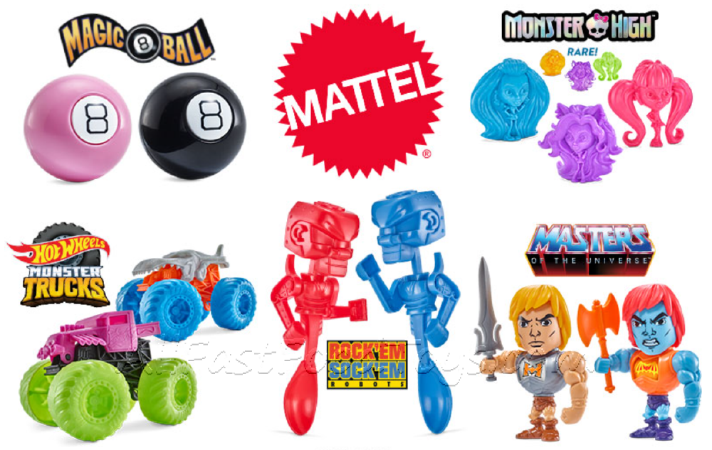 Next Toys After the December 2024 Sonic Mattel Kids Meal Toys Complete ...